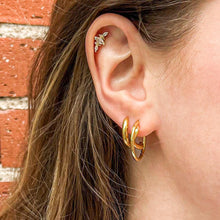 Charger l&#39;image dans la galerie, Créoles doubles Kiara-boucles d&#39;oreilles-Lany-bijoux
