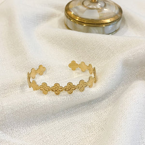 Demi jonc Amil doré-Bracelets-Lany-bijoux