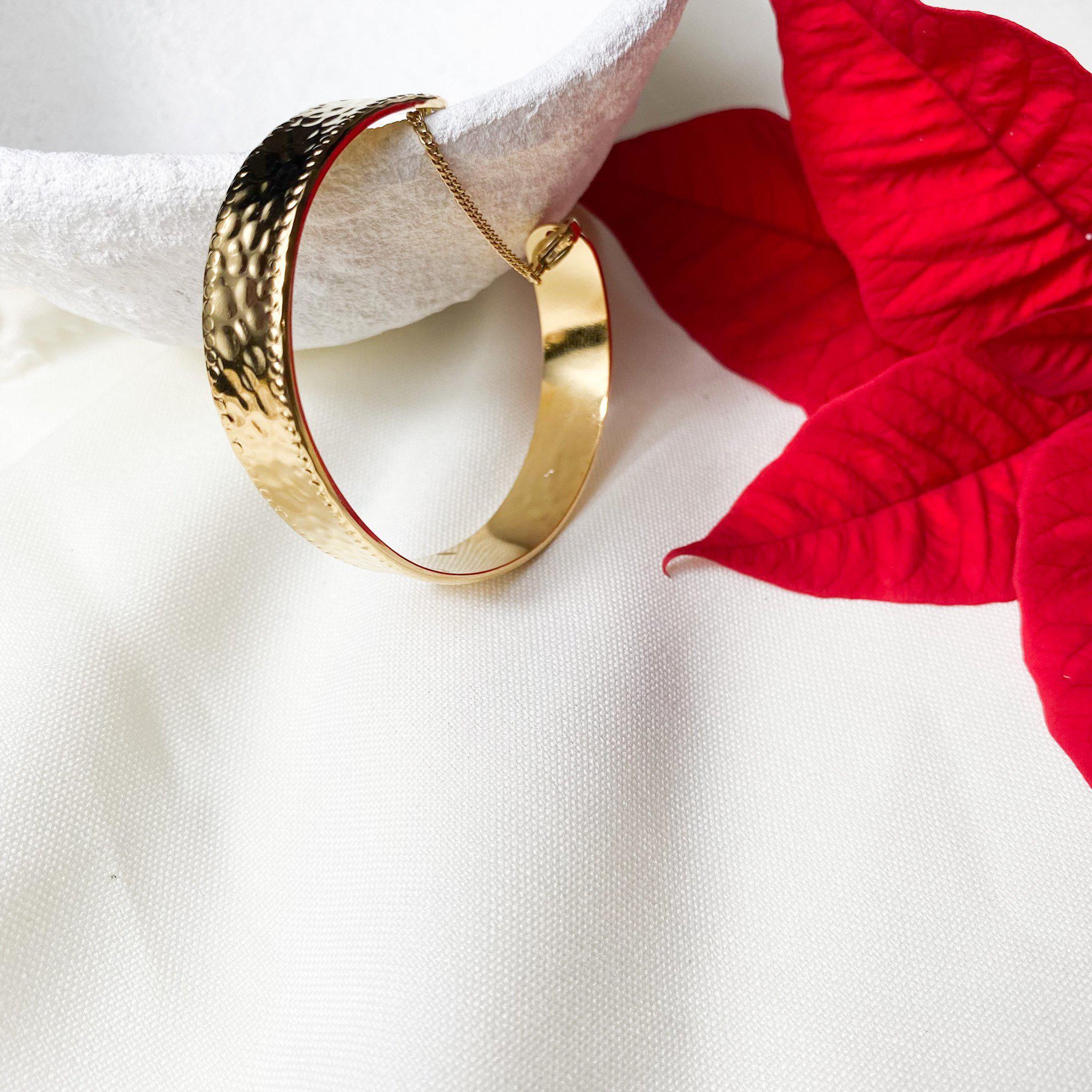 Demi jonc martelé - Sonia-Lany-bijoux