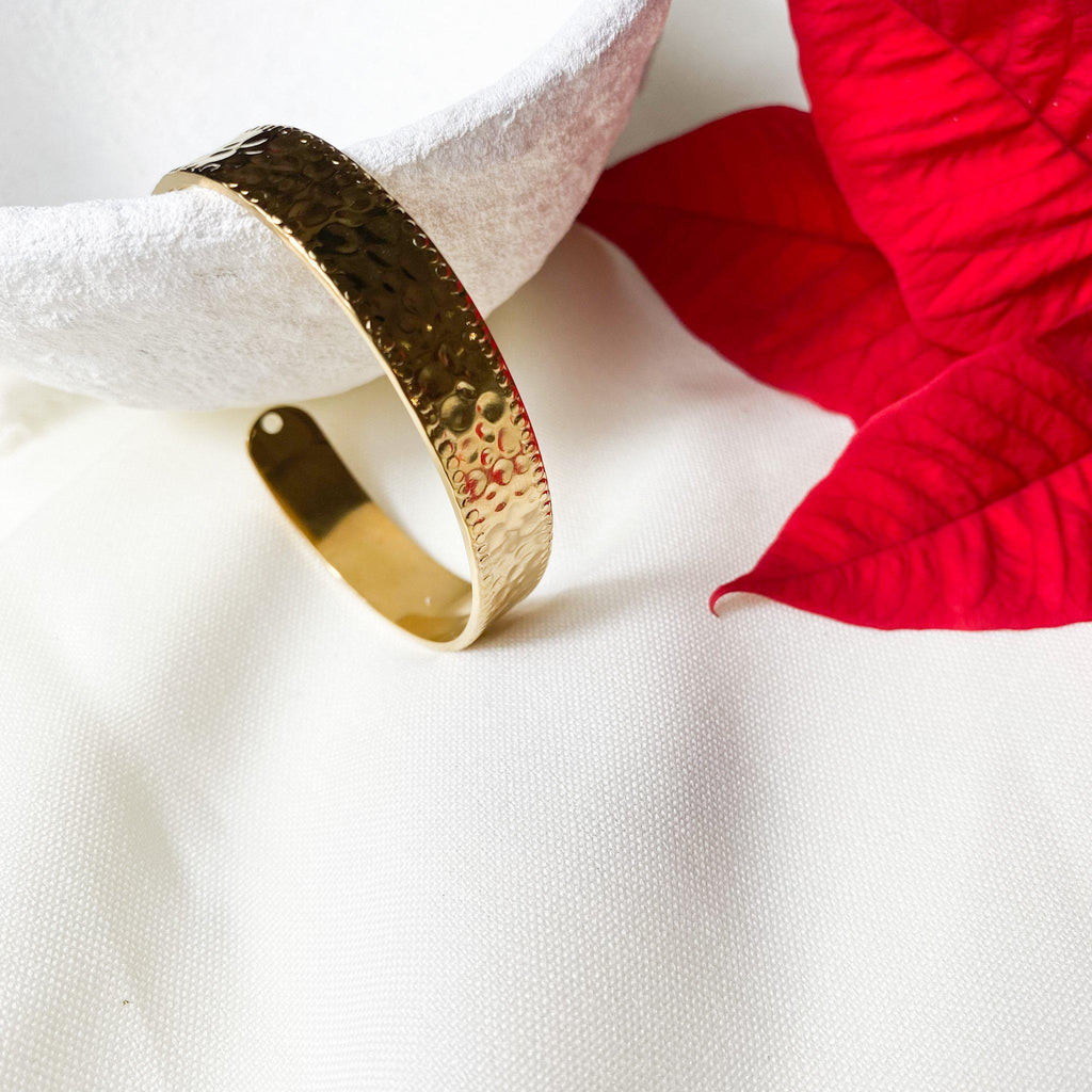 Demi jonc martelé - Sonia-Lany-bijoux