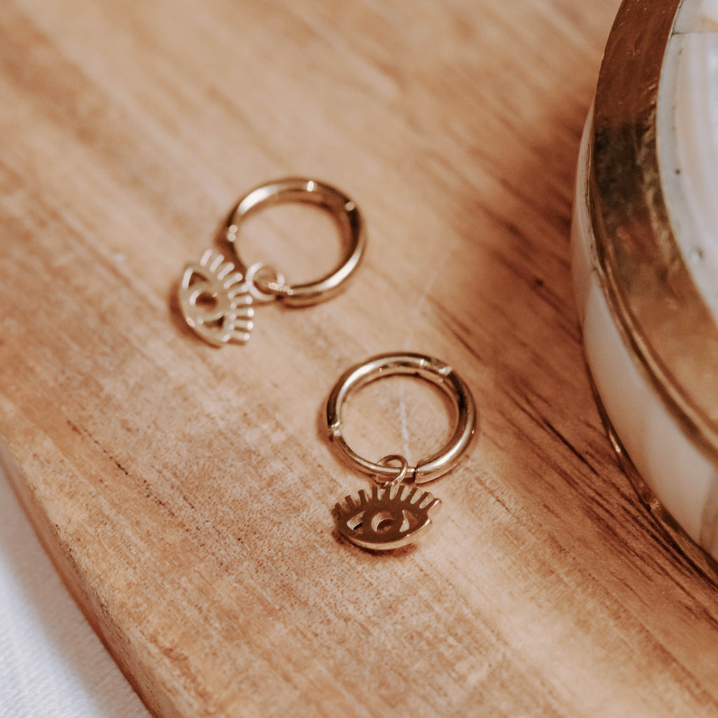 Mini créoles oeil-Lany-bijoux