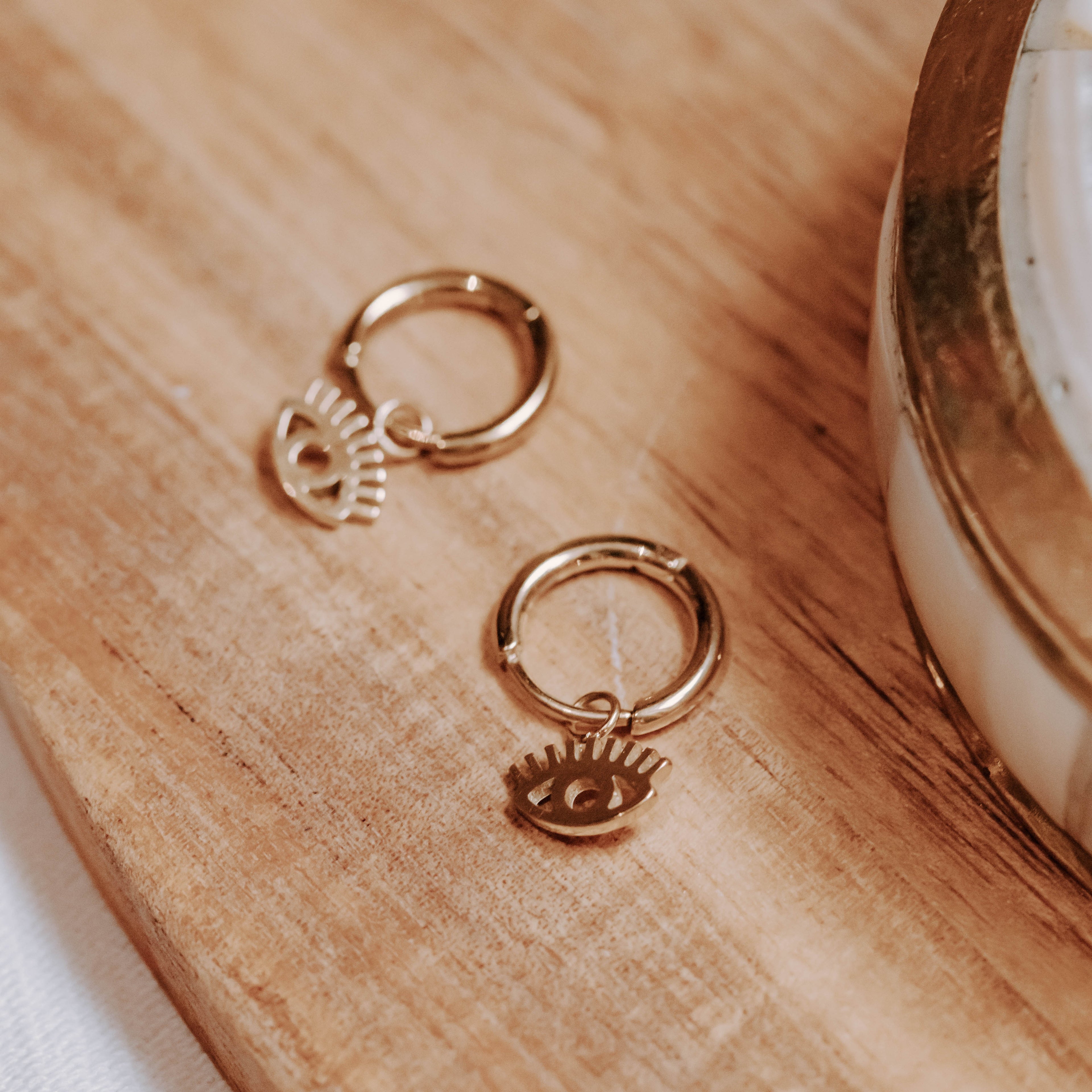 Mini créoles oeil-Lany-bijoux