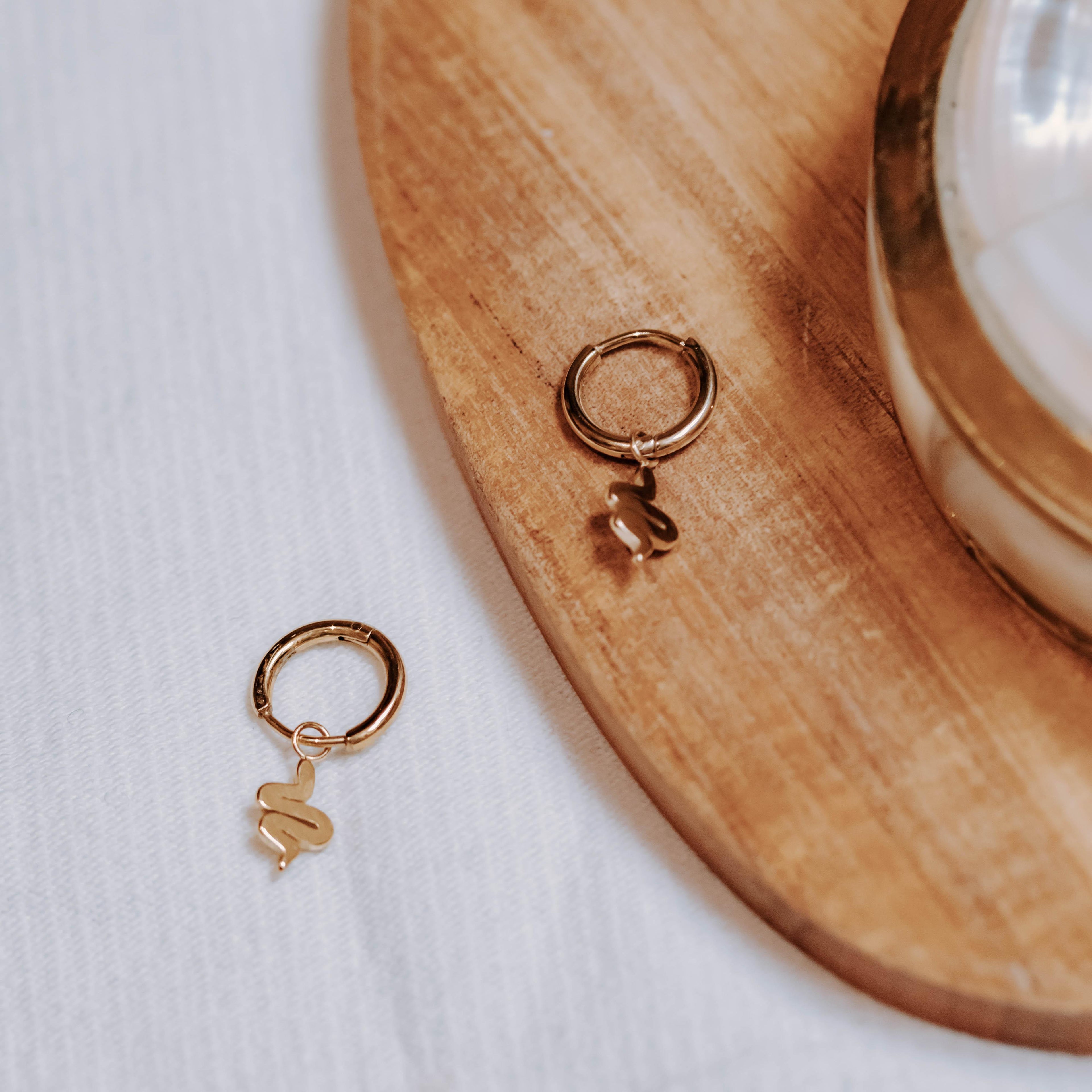 Mini créoles serpent-Lany-bijoux