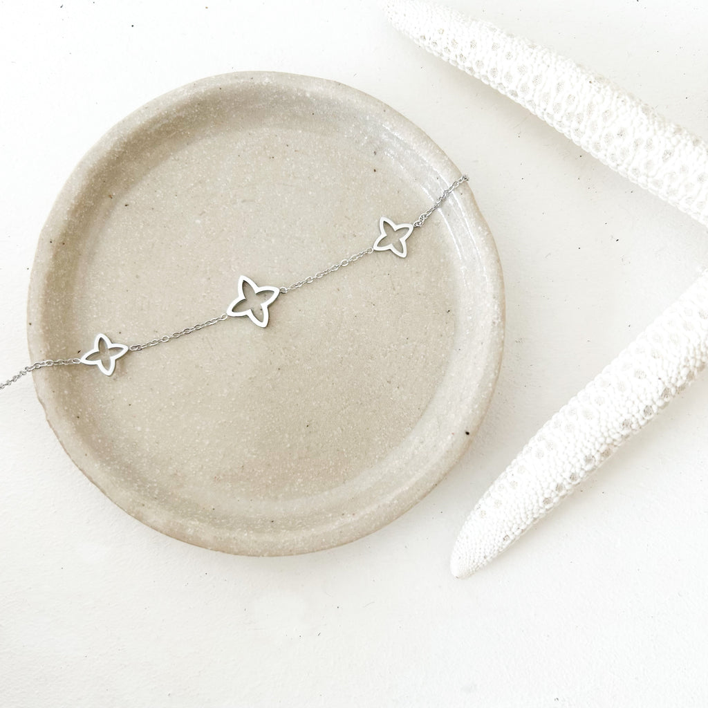 Bracelet Barbara en acier inoxydable argenté – Lany-bijoux