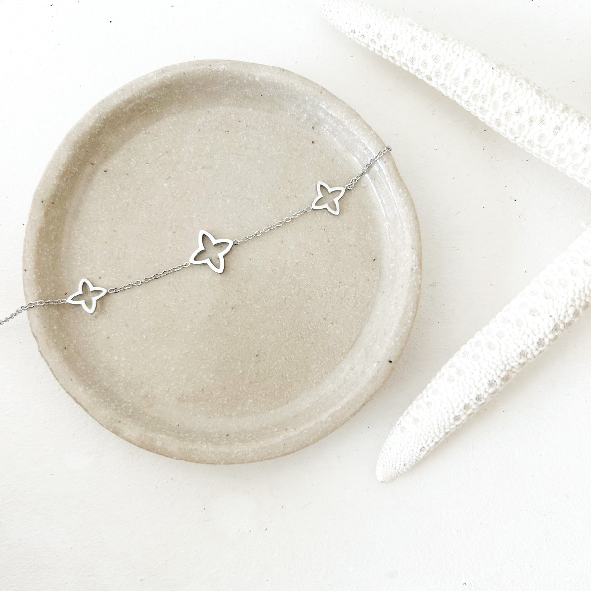 Bracelet Barbara en acier inoxydable argenté – Lany-bijoux