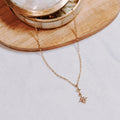 Collier étoile en acier inoxydable doré – Lany-bijoux