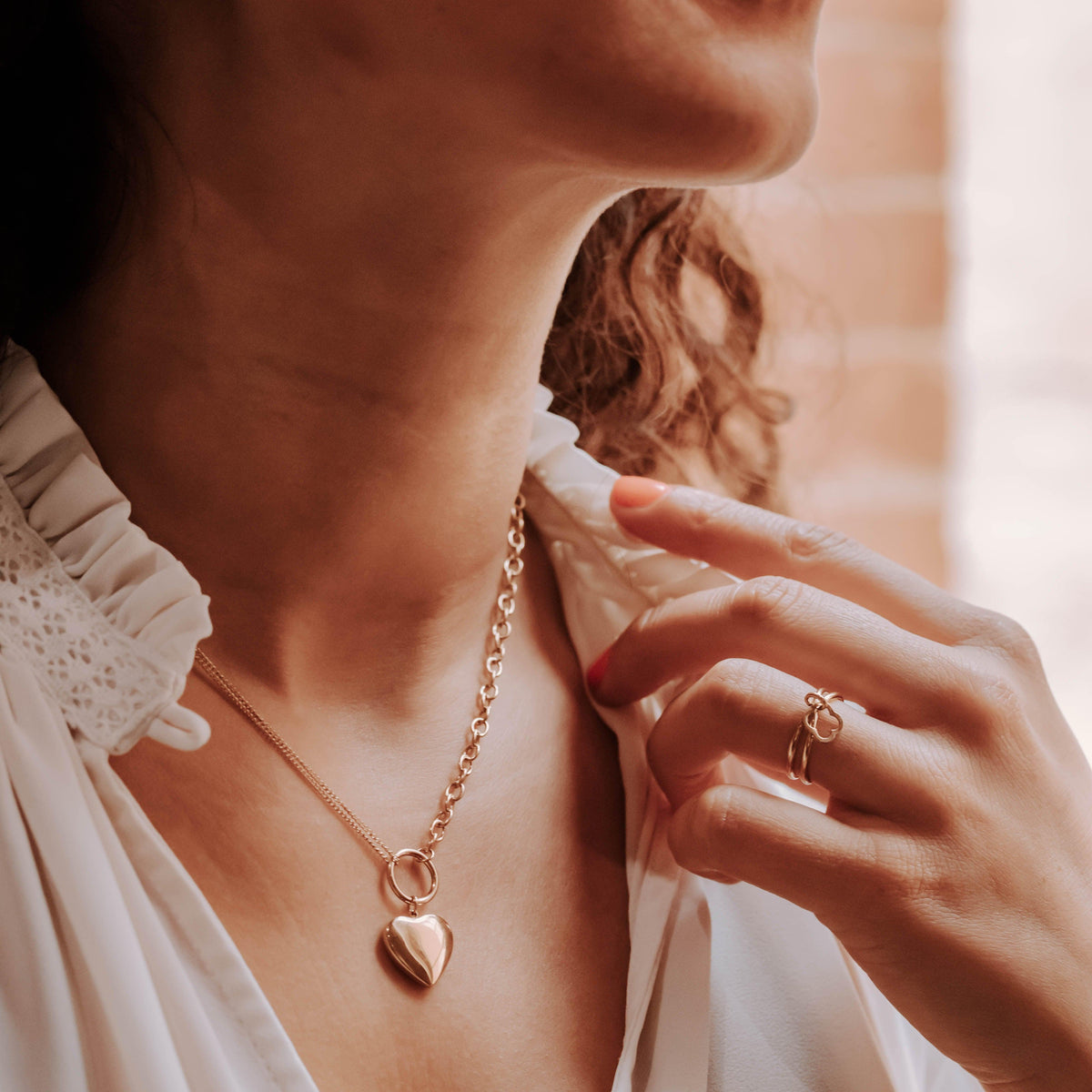 Collier Fady en acier inoxydable doré – Lany-bijoux