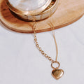 Collier Fady en acier inoxydable doré – Lany-bijoux