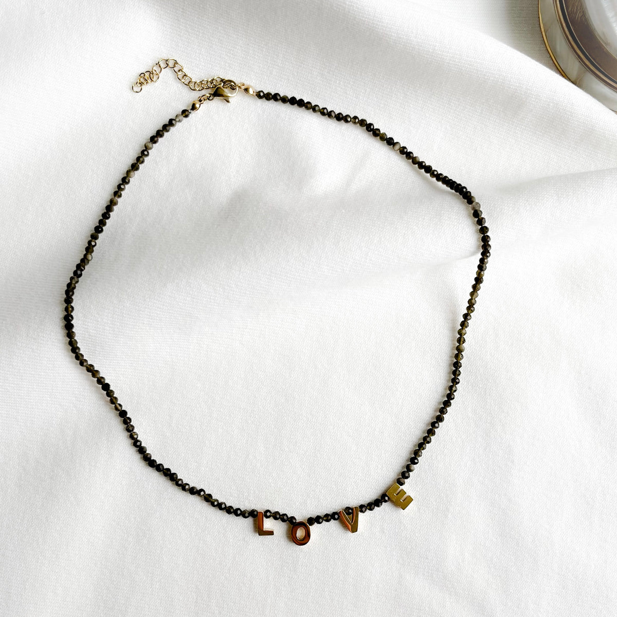 Collier Love en acier inoxydable – Lany-bijoux