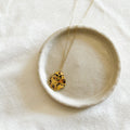 Collier Rapha en acier inoxydable doré – Lany-bijoux