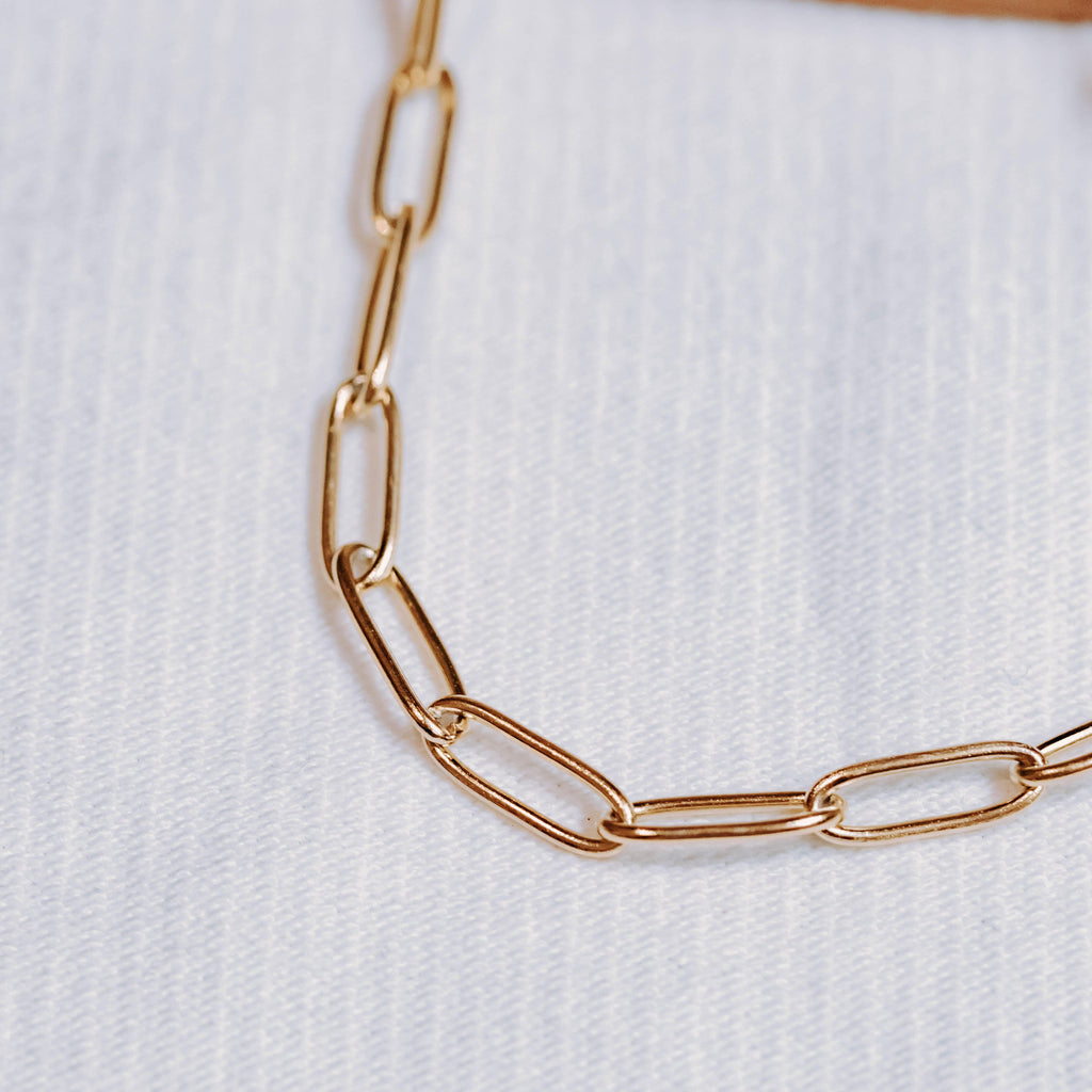 Collier Sula en acier inoxydable doré – Lany-bijoux