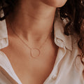 Collier Sylane en acier inoxydable doré – Lany-bijoux