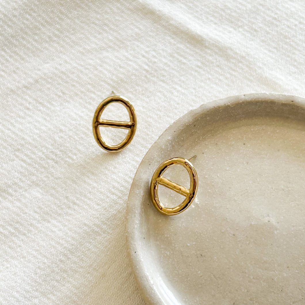 Boucles Aurélia dorées