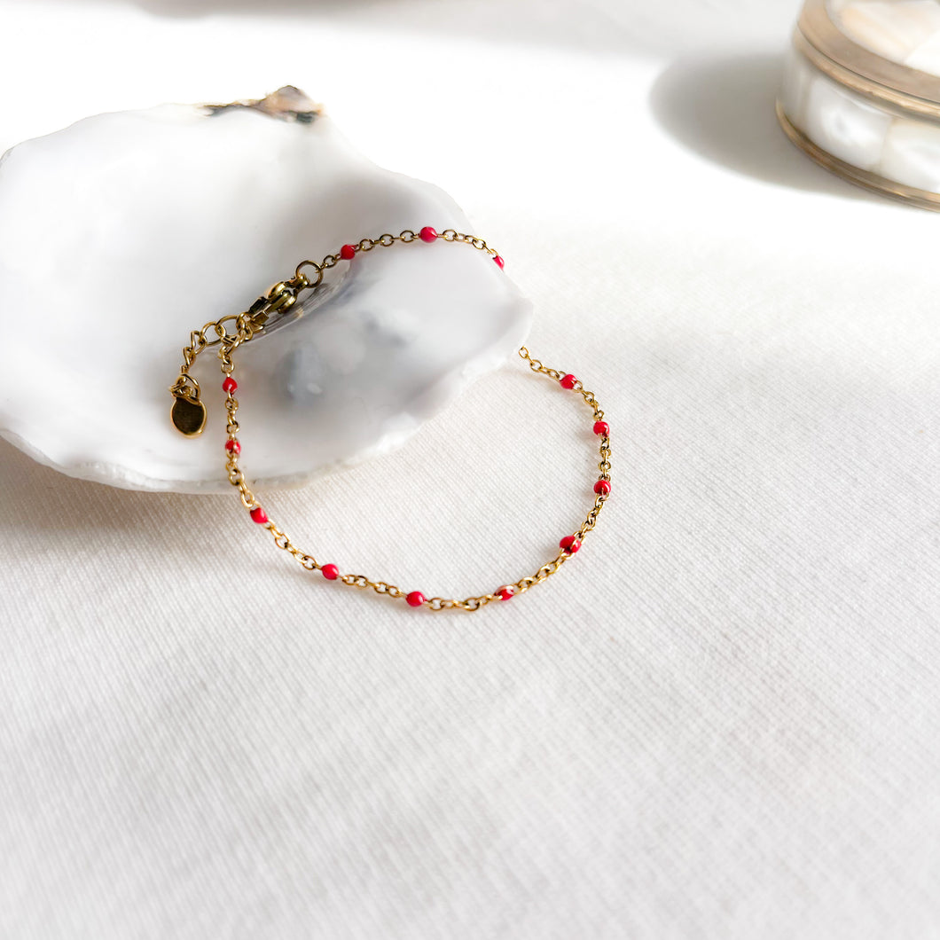 Bracelet Lili - rouge