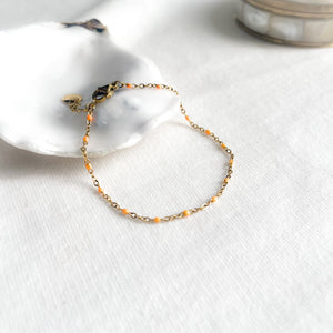 Bracelet Lili - orange - Lany-bijoux