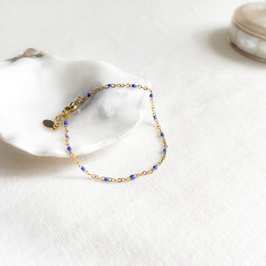 Bracelet Lili - bleu foncé - Lany-bijoux
